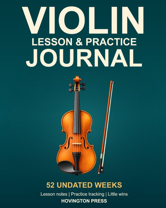Cover of Violin Lesson & Practice Journal